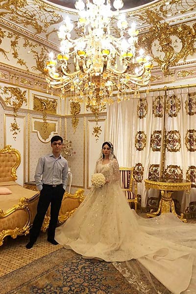 اضغط لمشاهدة الصور: حفل زفاف فاخر لعروس شيشانية في موسكو